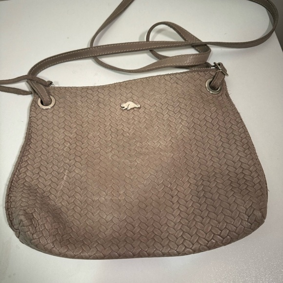 Roots genuine leather weaved crossbody - Picture 5 of 7
